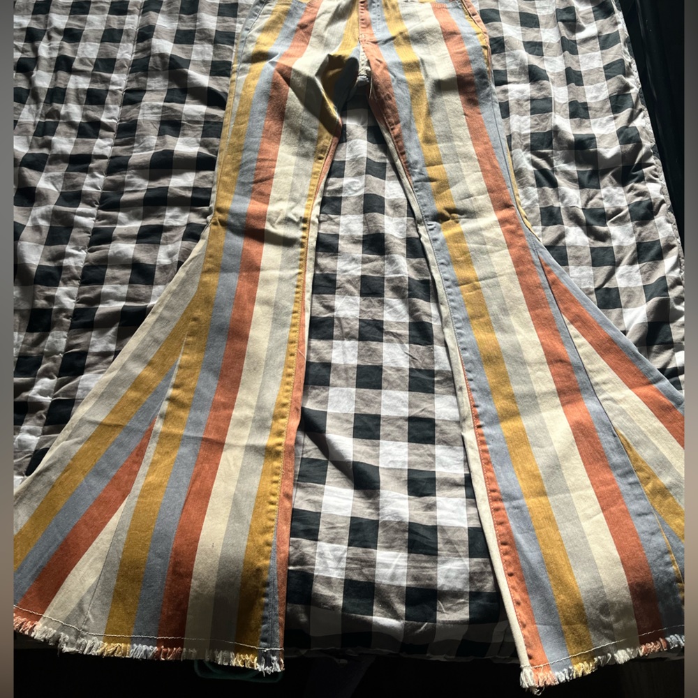 Saints and hearts flare jeans